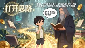 付费文1+2:年轻人还能抓住的几大隐形翻身机会:打开思路,发现那些闷声发财的冷门赛道-柯南聊项目