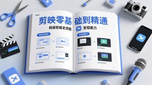 剪映零基础也能快速上手,从入门到精通掌握网感剪辑全流程,掌握能直接变现的剪辑能力-柯南聊项目