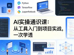 AI实操通识课,从工具入门到项目实战,一次学透-柯南聊项目