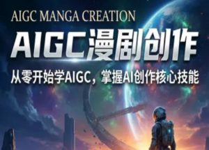 AIGC精品漫剧创作全流程解析，S级漫剧教学，从零开始学AIGC漫剧创作-柯南聊项目
