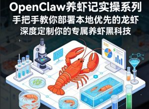 OpenClaw养虾记实操系列，手把手教你部署本地优先的龙虾，深度定制你的专属养虾黑科技(更新)-柯南聊项目