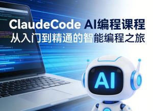 ClaudeCode AI编程课程，从入门到精通的智能编程之旅-柯南聊项目