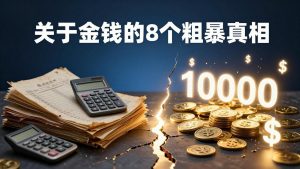 付费文章:关于金钱的 8 个粗暴真相,彻底重塑你的赚钱思维与财富认知-柯南聊项目